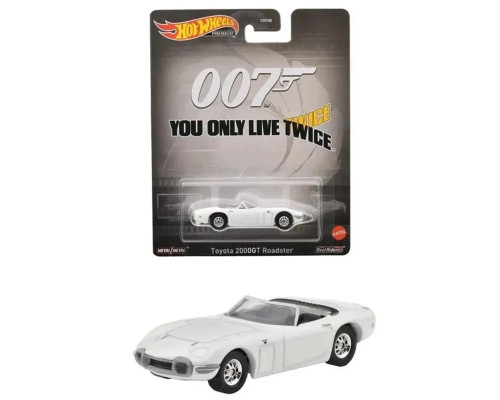 Машинка Хот Вилс Премиум Toyota 2000GT Roadster DMC55 HKC27