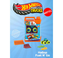 Набор Хот Вилс Монстр Трак Monster Trucks Fuel N Go HXT04