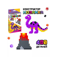 Конструктор мозаика Pixi. Динозаврик, 480 деталей