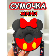 Сумка кошелек на через плечо сумочка маленькая силиконовая