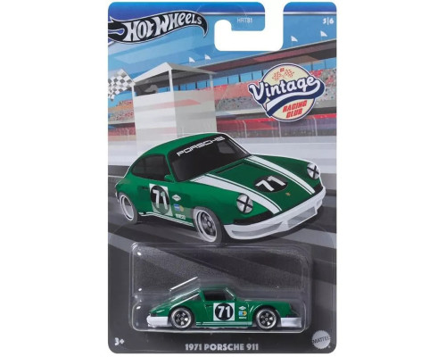 Машинка Хот Вилс Vintage 1971 Porsche 911 HRT81 HRV04