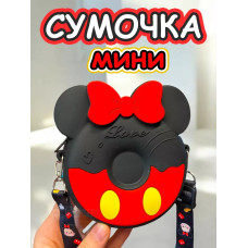 Сумка кошелек на через плечо сумочка маленькая силиконовая