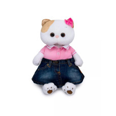 Мягкая игрушка Кошечка Ли Ли в юбке и футболке 24 см