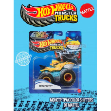 Машинка Monster Trucks Хот Вилс Great Bite HGX06 JHY95