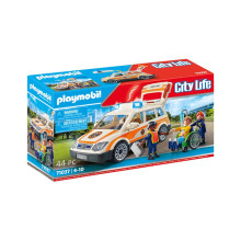 Набор Автомобиль скорой помощи Playmobil 71037 свет звук