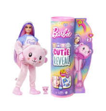 Кукла Барби Кьюти Ривл Cutie Reveal Мишка Тедди HKR04