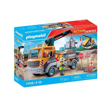 Набор Строительный грузовик с краном Playmobil 71750