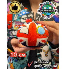 Мягкая игрушка Кантриболз в виде флага Великобритании Англии