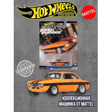 Машинка Хот Вилс Премиум Alfa Romeo Giulia HNW46 JBM04
