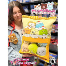 Мягкая игрушка подушка Pudding Пудинг 8 шт