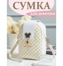 Сумка для девочки подростка на плечо кросс боди