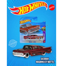 Базовая машинка Хот Вилс 59 Chevy Impala JJJ15