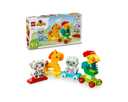 Лего Дупло 10412 Поезд с животными Lego Duplo