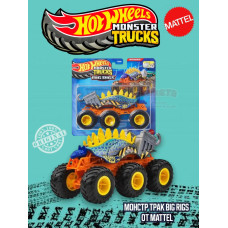 Машинка Monster Trucks Хот Вилс Big Rigs HWN86 JCH43