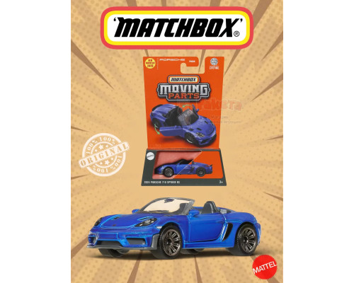 Машинка Хот Вилс Matchbox 2024 Porsche 718 FWD28 JBW72