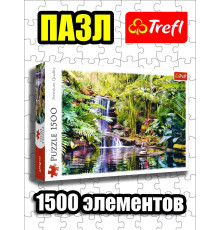 Пазлы для детей и взрослого 1500 элементов Оазис спокойствия