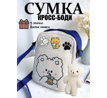 Сумка для девочки подростка через плечо сумочка кросс боди