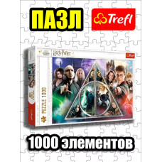 Пазлы для детей и взрослого 1000 элементов Гарри Поттер