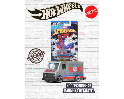 Машинка Хот Вилс Marvel Spider Man Combat Medic GDG83 JKX29