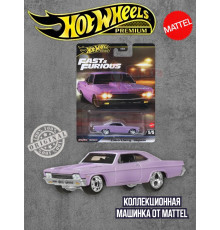Машинка Хот Вилс Премиум 1966 Chevy Impala HNW46 JBL95