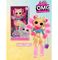 Кукла Лол Омг Bubblegum DJ Omg большая оригинал