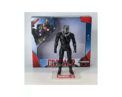 Фигурка игрушка Чёрная пантера Марвел ZD Toys 1901-04