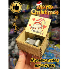 Музыкальная шкатулка детская новогодняя