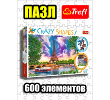 Пазлы для детей 7 8 лет взрослого 600 элементов Париж