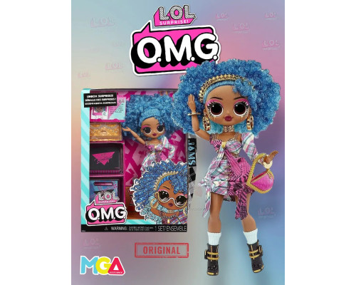 Кукла Лол Омг Lol Omg Fashion Jams большая оригинал 25 см