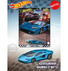 Машинка Хот Вилс Премиум Lamborghini Countach GJT68 HRT70