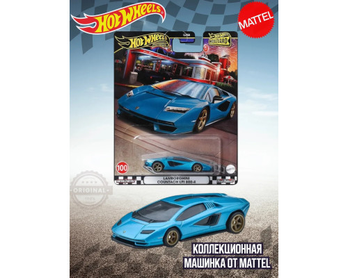 Машинка Хот Вилс Премиум Lamborghini Countach GJT68 HRT70