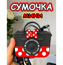 Сумка кошелек на через плечо сумочка маленькая силиконовая