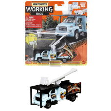 Машинка Хот Вилс Matchbox GMC Topkick Trimming Truck HLN03