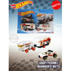 Грузовик Хот Вилс Red Planet Transport BDW51 GRT99