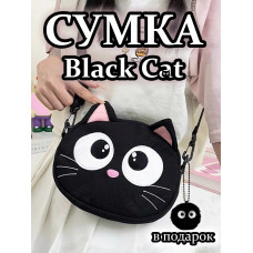 Сумка для девочки подростка через плечо сумочка игрушка кот