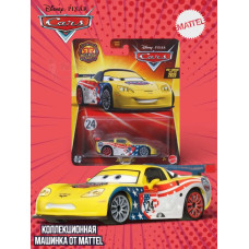 Машинка Disney Pixar Cars Тачки Jeff Gorvette DXV29 JDG54