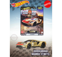 Машинка Хот Вилс 17 Ford GT GJT68 JBL15