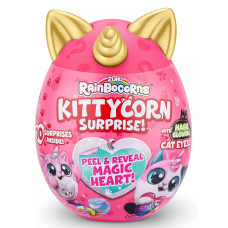Мягкая игрушка сюрприз яйцо Rainbocorns Kittycorn Surprise