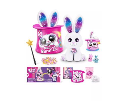 Мягкая игрушка Зуру Pets Alive Magic Bunny