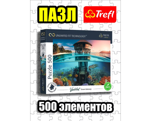 Пазлы для детей 7 8 лет и взрослого 500 элементов Ворота