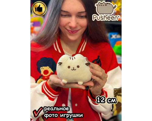 Мягкая игрушка Пушин Кот Кэт плюшевый котик брелок