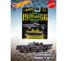 Машинка Хот Вилс Премиум TV Series Batmobile HXD63 JBL83