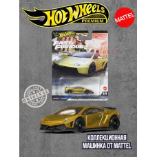 Машинка Хот Вилс Премиум Lamborghini Gallardo HNW46 JBM01