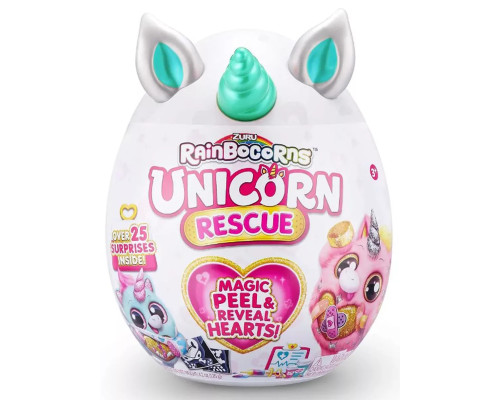 Мягкая игрушка сюрприз яйцо Rainbocorns Unicorn Rescue