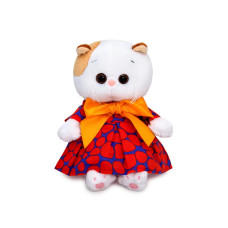 Мягкая игрушка Кошечка Ли Ли в платье с бантом 20 см