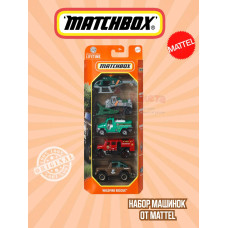 Набор машинок Matchbox 5 шт Wildfire Rescue C1817