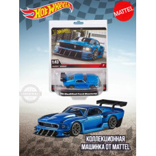 Машинка Хот Вилс Премиум 69 Modified Ford Mustang HWT04
