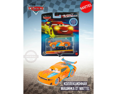 Машинка Disney Pixar Cars Glow Racers HPG76 HPJ95