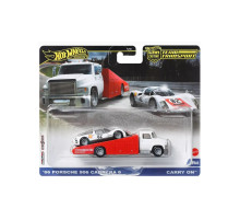Набор Хот Вилс Premium 66 Porsche 906 и Carry On HRV47