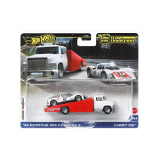 Набор Хот Вилс Premium 66 Porsche 906 и Carry On HRV47